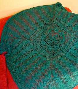 Oh, look. 1,700 yards of lace. Yawn.